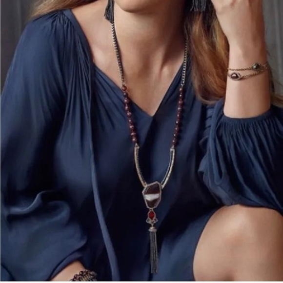 CHLOE & Isabel Rebel Long Tassel Pendant Necklace - Picture 5 of 6